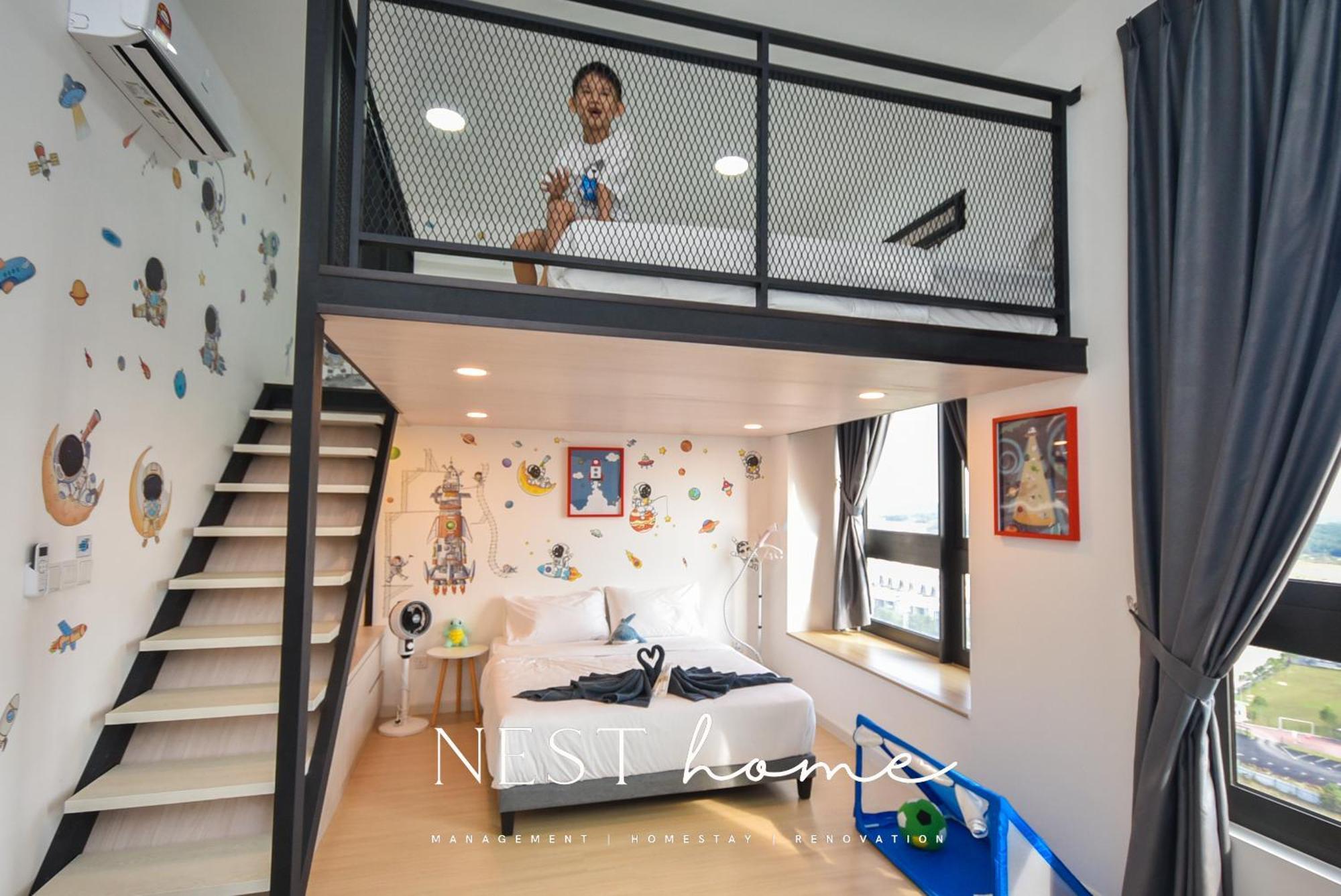 Sunway Grid Loft Suite By Nest Home【Olympic Size Pool】 Kampong Pendas Eksteriør billede